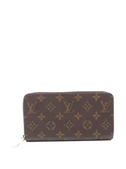 Louis Vuitton Pre-Owned: Коричневый кошелёк 