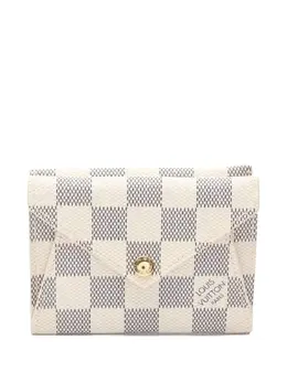 Louis Vuitton Pre-Owned: Белый кошелёк 