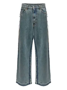 MM6 Maison Margiela: Прямые джинсы 