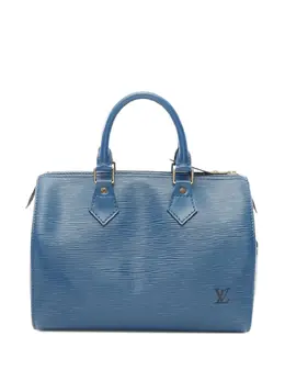 Louis Vuitton Pre-Owned: Голубая сумка 