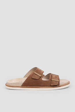 Brunello Cucinelli: Светлые шлёпанцы 