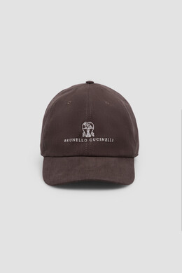 Brunello Cucinelli: Тёмная кепка 