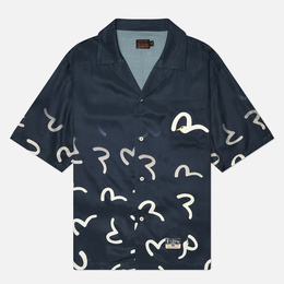 Evisu: Синяя рубашка 