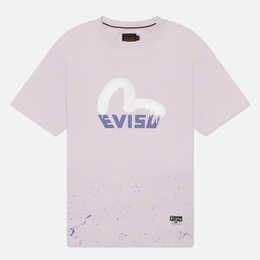 Evisu: Фиолетовая футболка 