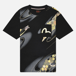 Evisu: Чёрная футболка 