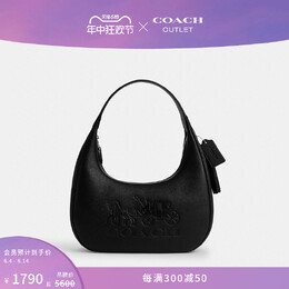 Coach: Чёрная сумка 