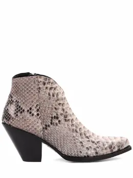 CELINE: Бежевые ботинки 