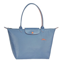 LONGCHAMP: Голубая сумка  Le Pliage Club