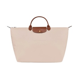 LONGCHAMP: Бежевая сумка  Le Pliage