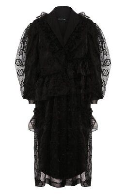 Simone Rocha: Пальто из полиэстера 
