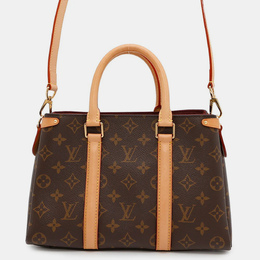 Louis Vuitton: Коричневая сумка 