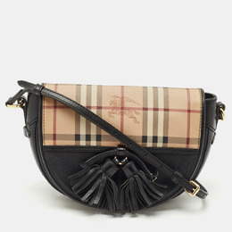 Burberry: Чёрная сумка через плечо 