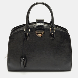 Louis Vuitton: Чёрная сумка  Pont Neuf