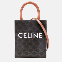 Celine: Коричневая сумка 