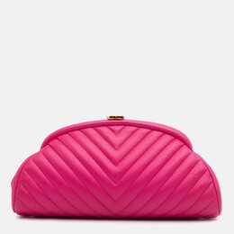 Chanel: Розовый клатч 
