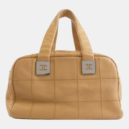 Chanel: Бежевая сумка 