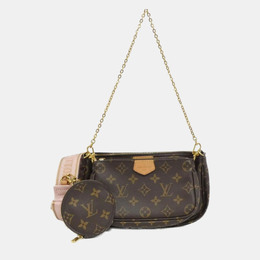 Louis Vuitton: Коричневая сумка  Pochette Accessoires