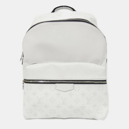 Louis Vuitton: Белый рюкзак 