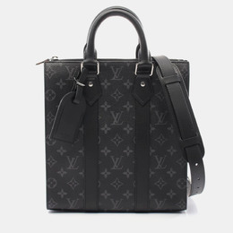 Louis Vuitton: Чёрная сумка-шоппер 