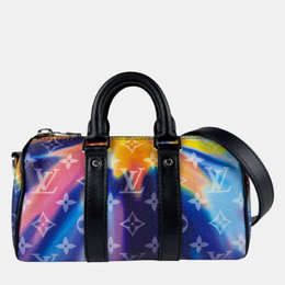 Louis Vuitton: Многоцветная сумка  Keepall