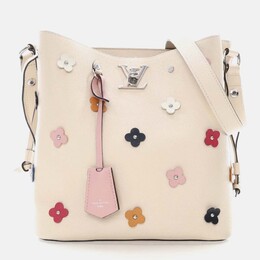 Louis Vuitton: Бежевая сумка 