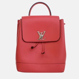 Louis Vuitton: Красный рюкзак 