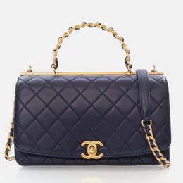 Chanel: Синяя сумка 