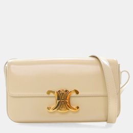 Celine: Бежевая сумка 