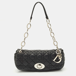 Dior: Чёрная сумка 