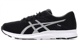 Asics: Чёрные кроссовки 