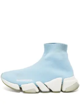 Balenciaga Pre-Owned: Голубые кроссовки 