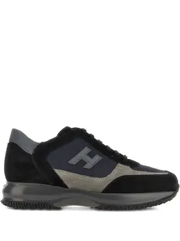 Hogan: Голубые кроссовки  Interactive sneakers