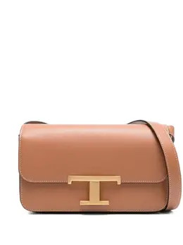 Tod's: Коричневая сумка через плечо 
