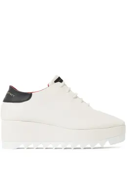 Stella McCartney: Белые кроссовки  Elyse