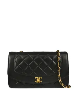 CHANEL Pre-Owned: Чёрная сумка 