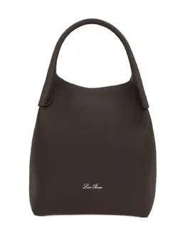 Loro Piana: Коричневая сумка 