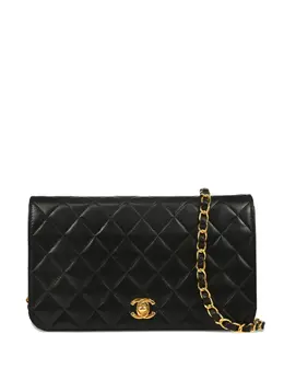 CHANEL Pre-Owned: Чёрная сумка 