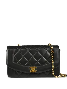 CHANEL Pre-Owned: Чёрная сумка 