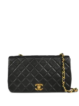 CHANEL Pre-Owned: Чёрная сумка 