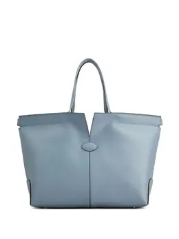 Tod's: Голубая сумка-шоппер 