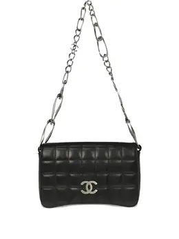 CHANEL Pre-Owned: Чёрная сумка 