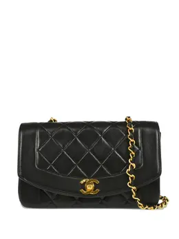 CHANEL Pre-Owned: Чёрная сумка 