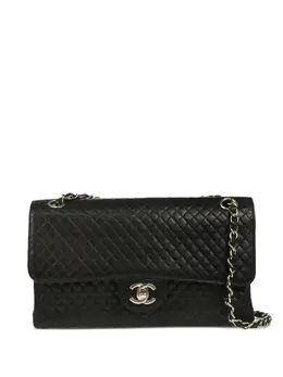 CHANEL Pre-Owned: Чёрная сумка через плечо 