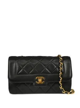 CHANEL Pre-Owned: Чёрная сумка 