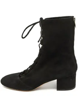 Gianvito Rossi: Чёрные ботинки 