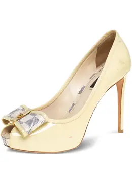 Louis Vuitton Pre-Owned: Белые туфли 