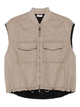 Brunello Cucinelli: Жилет из шерсти 
