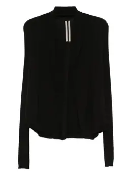Rick Owens: Чёрный кардиган 