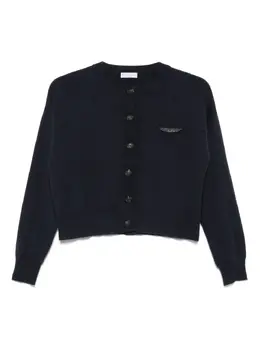 Brunello Cucinelli: Синий кардиган  Monili