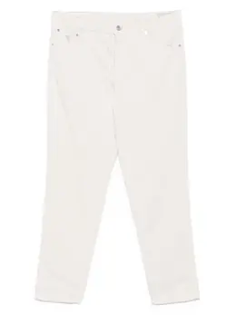 Brunello Cucinelli: Бежевые брюки 